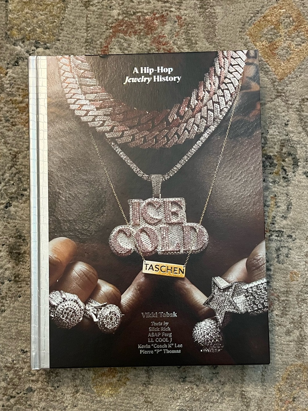 Taschen "Ice Cold" Hip-Hop Jewelry History Book — Black, Gold, Silver